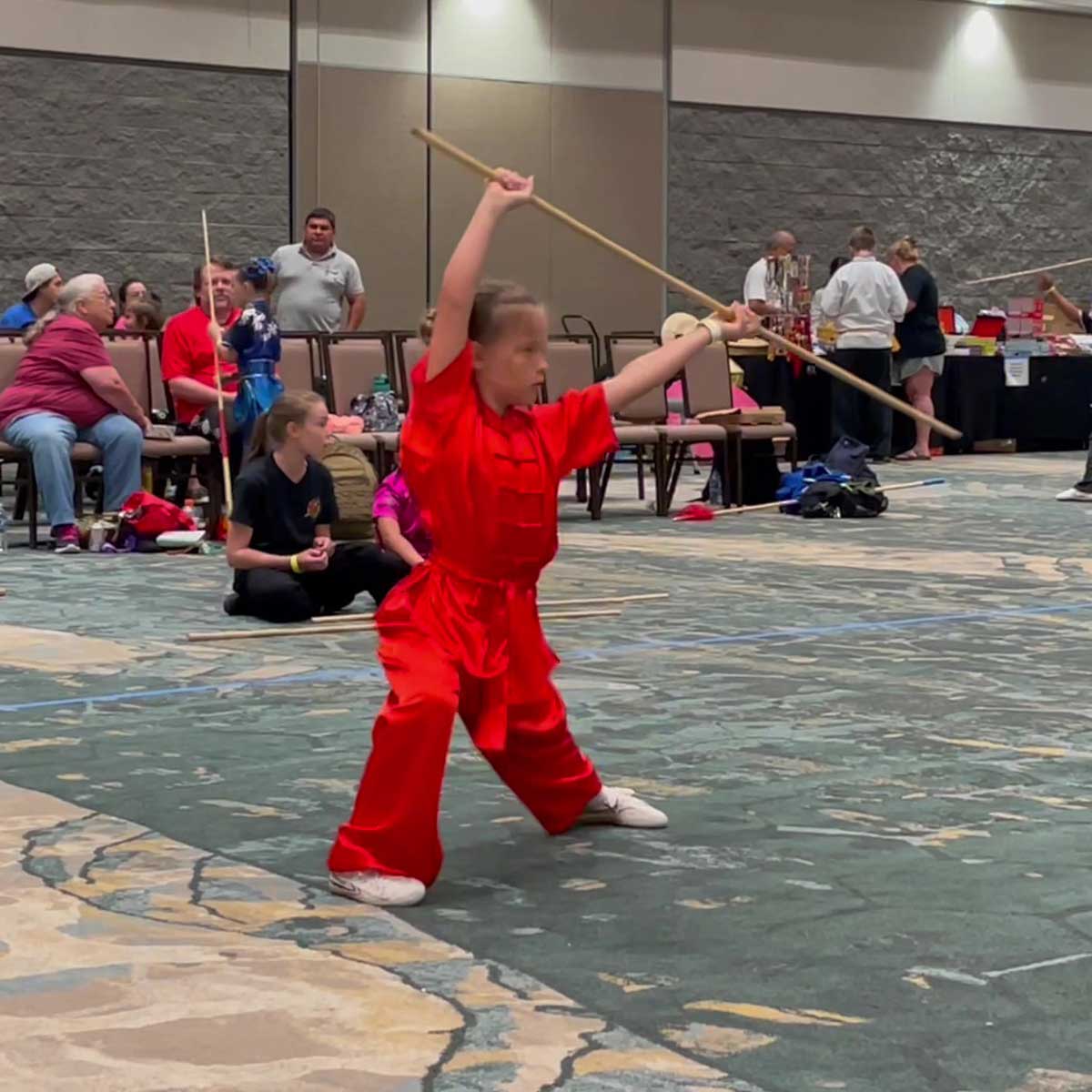 Brooklyn Anya Moore, 25th International Chinese Martial Arts Championships, Orlando. Florida, July 1st, 2023