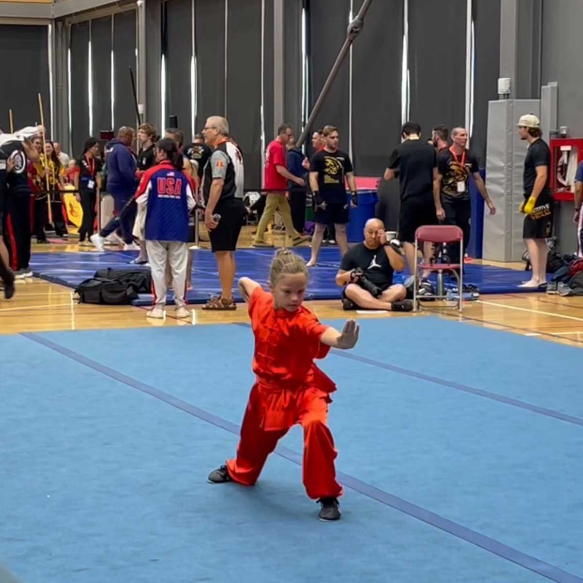 Brooklyn Anya Moore, 4th Pan American Kung Fu Championships, August 3-6, 2023, Markham, Canada