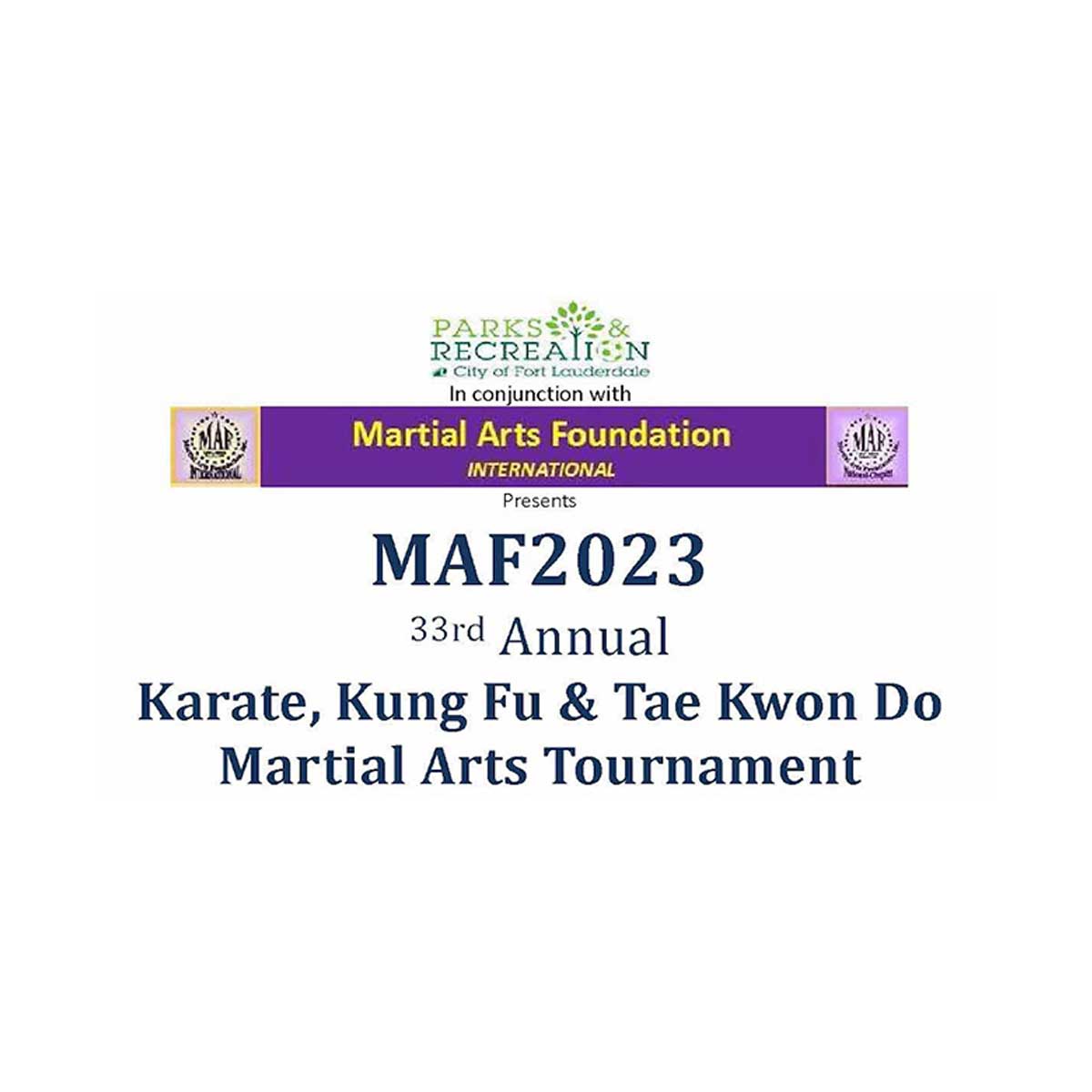 The 33rd martial arts foundation tournament 2023