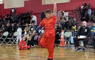Gabriel Moore at the 33rd martial arts foundation tournament 2023