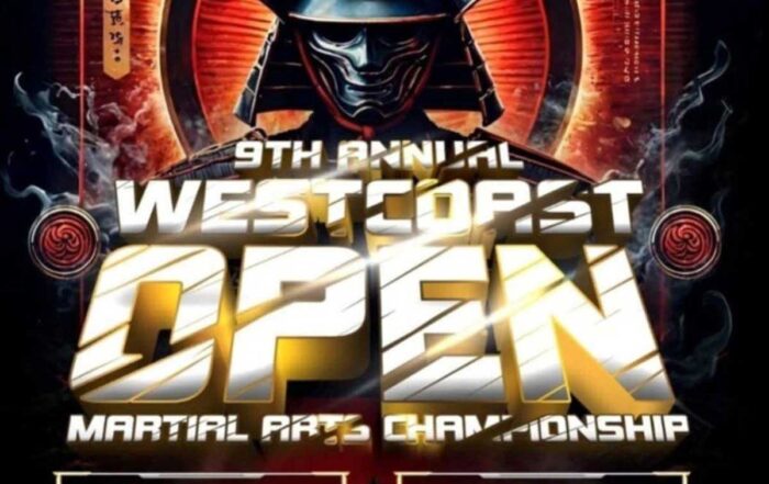 The 9th West Coast Open Martial Arts Championship, October 4, 2025