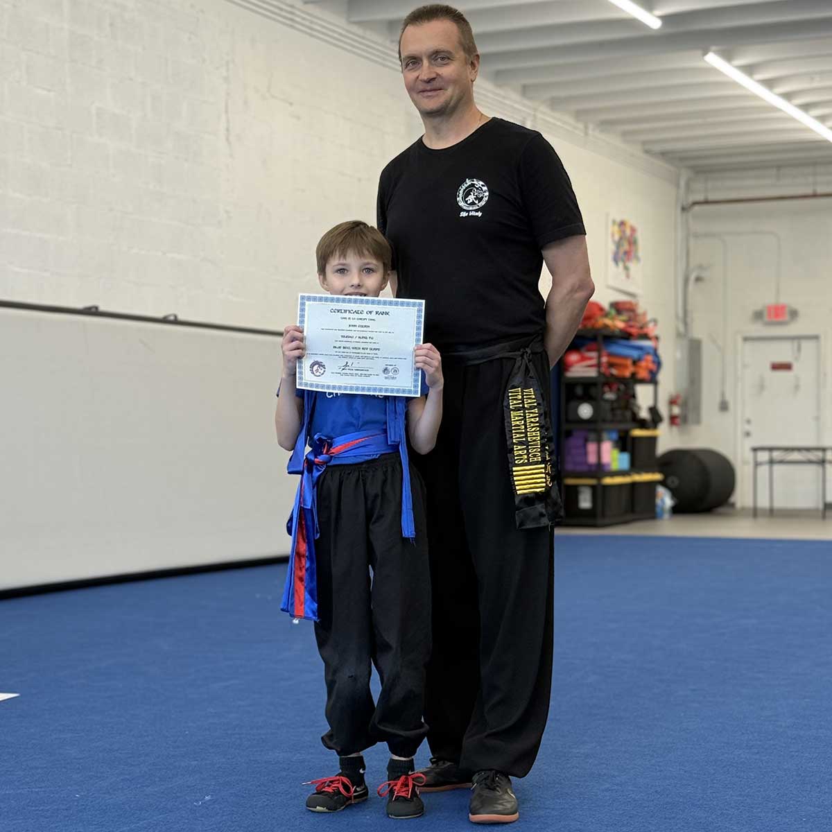 Belt test November 22, 2025: John Estrin, Vital Yarashevich