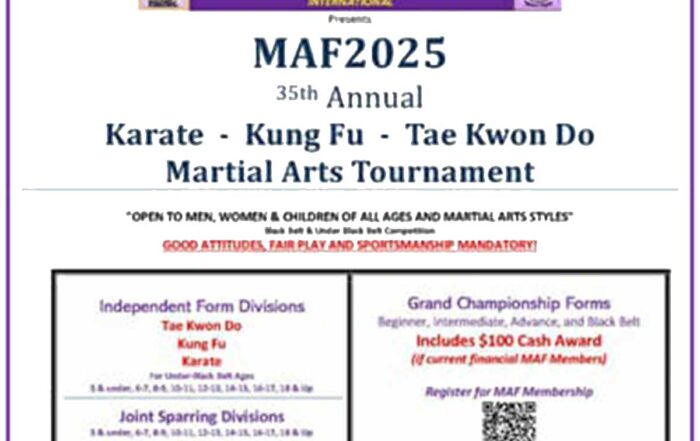 Martial Arts Foundation 34th Annual Championship, Fort Lauderdale, Florida, November 1, 2025