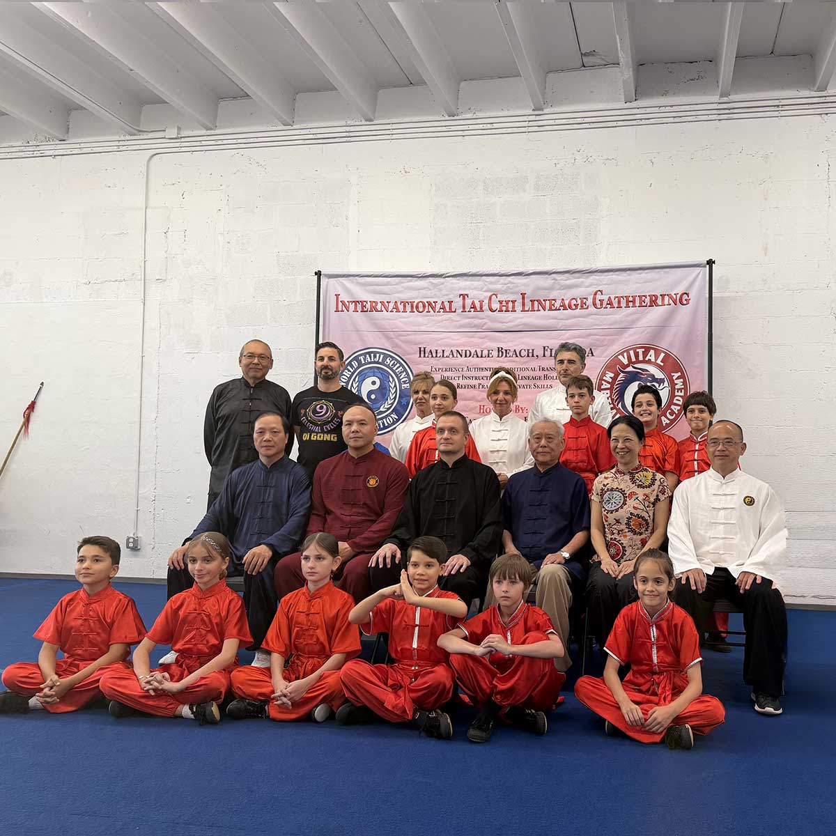 International Tai Chi Lineage Gathering, Hallandale Beach, Florida, May 9 – 10, 2026: Alfia Cohen, Emily Slutchi, Sorina Codita, Cristian Slutchi, Lucia Viscito, Carlos Gomez-Moreno, Maria Gomez-Moreno, Allen Lozovsky, David Ainisman, John Estrin, Leonardo Girasol, Vital Yarashevich, Shudong Li, Zhanjun Wang, Youbin Zhao, Jennifer Yu, Weiwen Ruan, Azat Battakov, Jonathan Fields, Teresa Bartoli, Angela Robinso, Giovanni Antonietta International Tai Chi Lineage Gathering, Hallandale Beach, Florida, May 9 - 10, 2026: Alfia Cohen, Emily Slutchi, Sorina Codita, Cristian Slutchi, Lucia Viscito, Carlos Gomez-Moreno, Maria Gomez-Moreno, Allen Lozovsky, David Ainisman, John Estrin, Leonardo Girasol, Vital Yarashevich, Shudong Li, Zhanjun Wang, Youbin Zhao, Jennifer Yu, Weiwen Ruan, Azat Battakov, Jonathan Fields, Teresa Bartoli, Angela Robinso, Giovanni Antonietta
