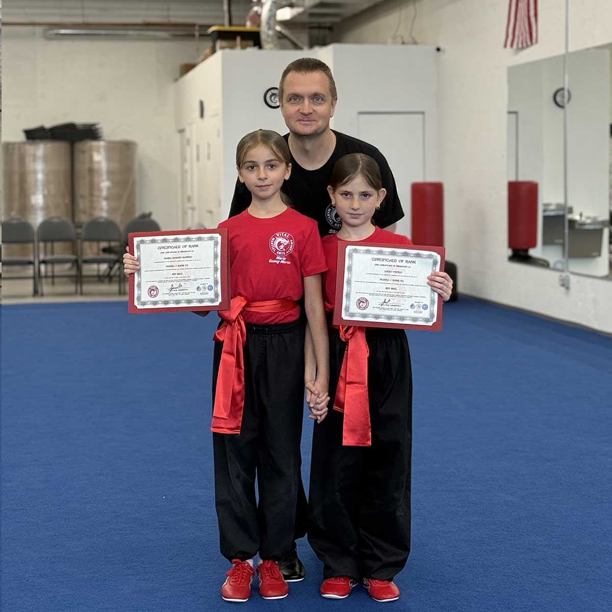 Belt Test, May 16, 2026: Lucia Viscito, Maria Gomez-Moreno, Vital Yarashevich Belt Test, May 16, 2026: Lucia Viscito, Maria Gomez-Moreno, Vital Yarashevich