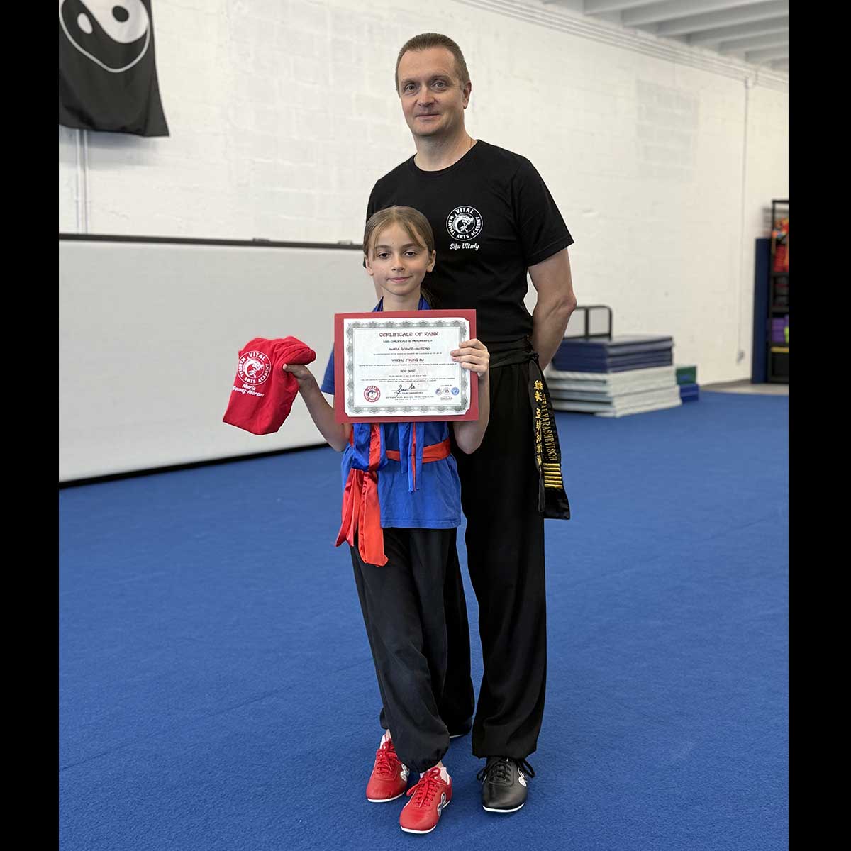 Belt Test, May 16, 2026: Maria Gomez-Moreno, Vital Yarashevich Belt Test, May 16, 2026: Maria Gomez-Moreno, Vital Yarashevich