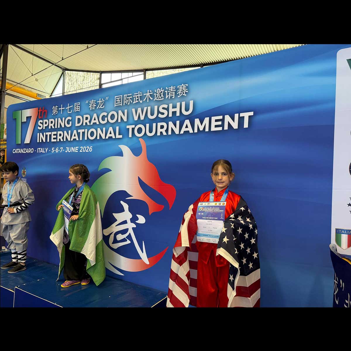 17 spring dragon wushu international tournament catanzaro italy, June 5, 2026: Lucia Viscito 17 spring dragon wushu international tournament catanzaro italy, June 5, 2026: Lucia Viscito