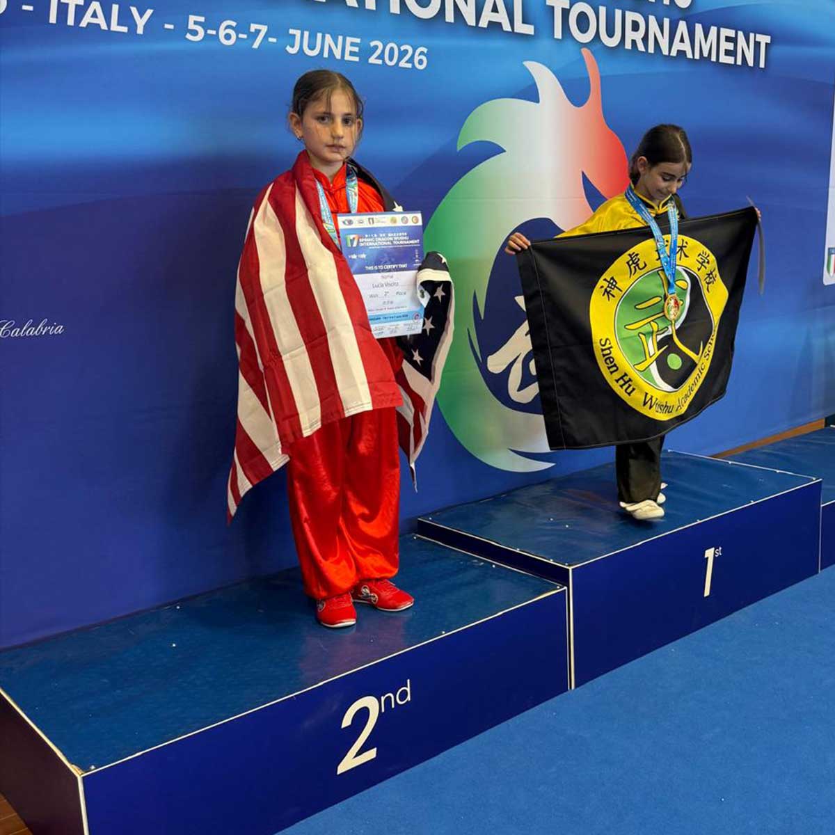 17 spring dragon wushu international tournament catanzaro italy, June 5, 2026: Lucia Viscito 17 spring dragon wushu international tournament catanzaro italy, June 5, 2026: Lucia Viscito