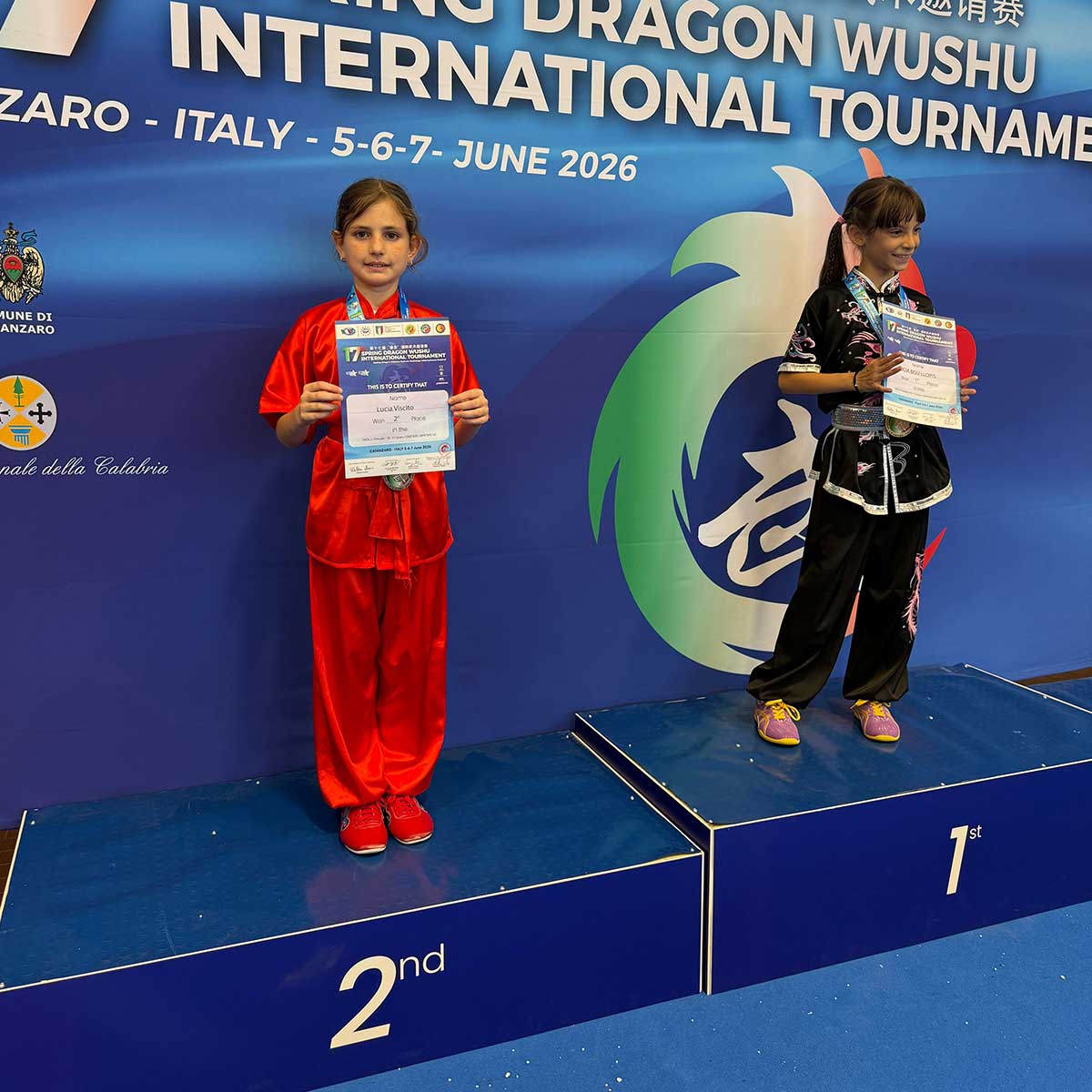 17 spring dragon wushu international tournament catanzaro italy, June 5, 2026: Lucia Viscito 17 spring dragon wushu international tournament catanzaro italy, June 5, 2026: Lucia Viscito
