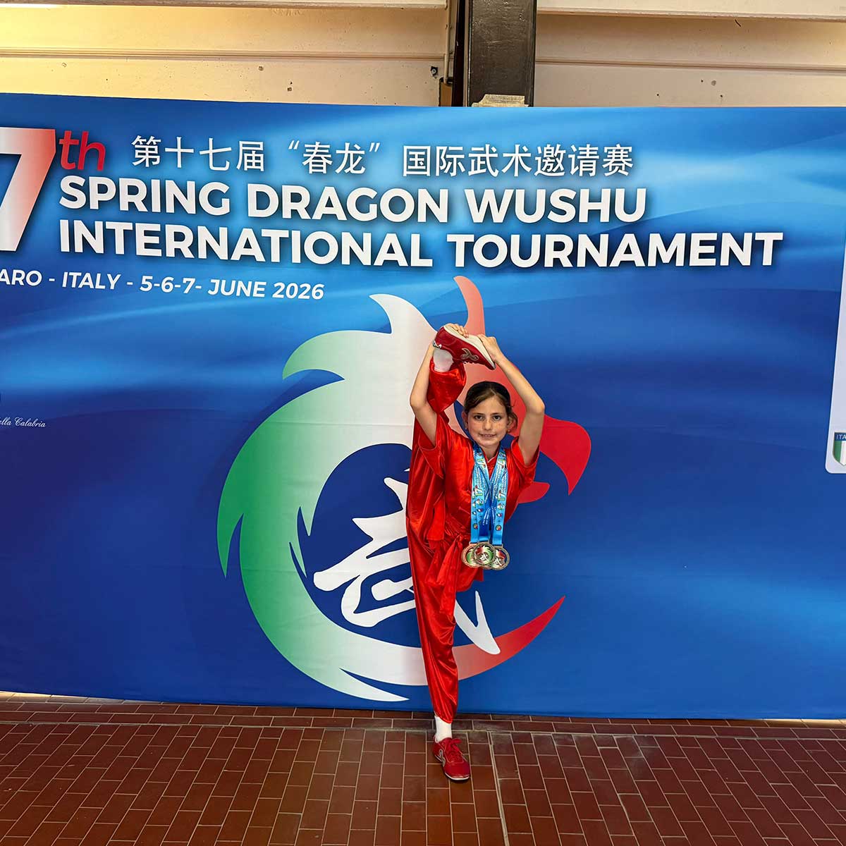 17 spring dragon wushu international tournament catanzaro italy, June 5, 2026: Lucia Viscito 17 spring dragon wushu international tournament catanzaro italy, June 5, 2026: Lucia Viscito