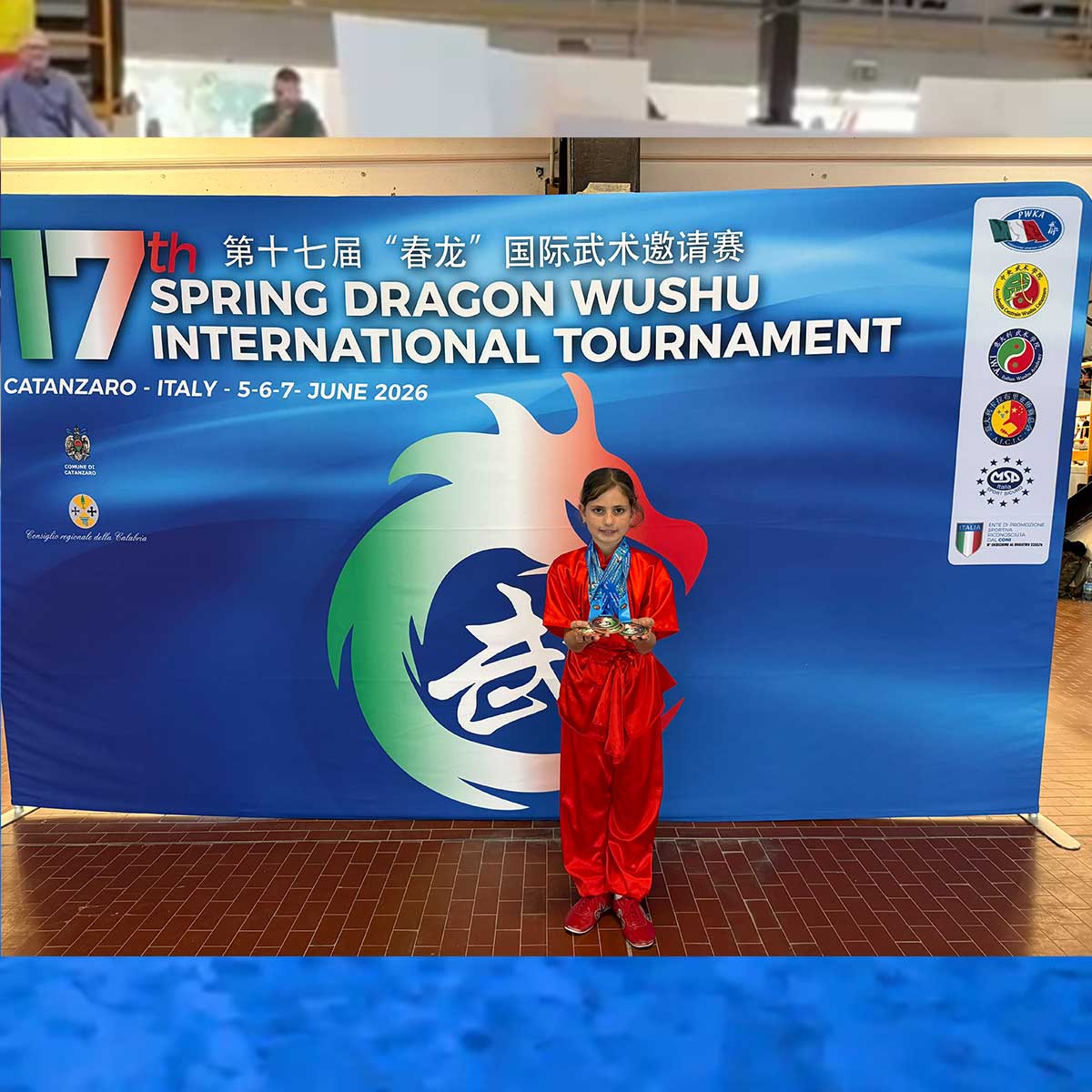 17 spring dragon wushu international tournament catanzaro italy, June 5, 2026: Lucia Viscito 17 spring dragon wushu international tournament catanzaro italy, June 5, 2026: Lucia Viscito