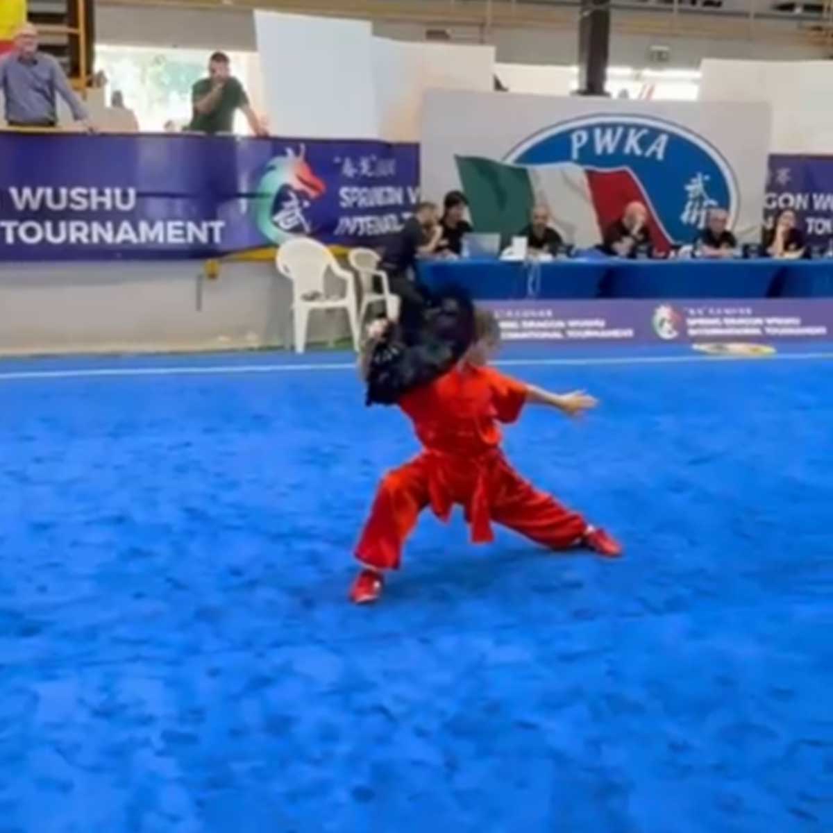 17 spring dragon wushu international tournament catanzaro italy, June 5, 2026: Lucia Viscito 17 spring dragon wushu international tournament catanzaro italy, June 5, 2026: Lucia Viscito