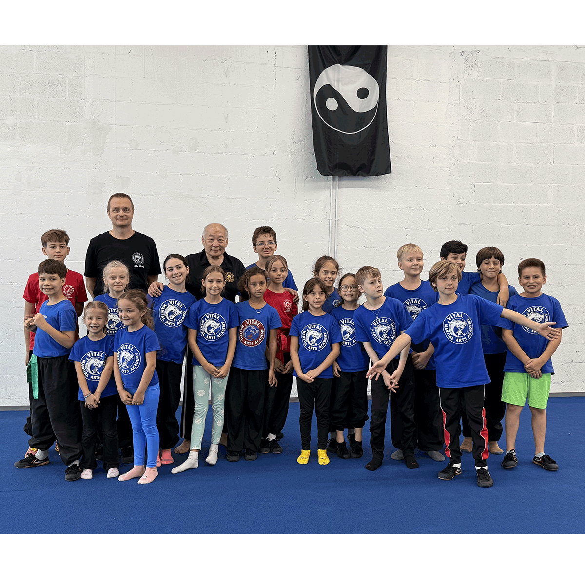 Great grand master Richard Chin in Vital Martial Arts Academy, Hallandale Beach, Florida. June 30, 2026: Carlos Gomez-Moreno, Leonardo Girasol, Vital Yarashevich, Sofia Bertulis, Solomiia Sokil, Elizabeth Nisenboim, Reichel Shamis, Alana Aboeva, Maksimilian Nesenboim, Maria Gomez-Moreno, Bella Rose Palma, Sorina Codita, Aittana Sanchez, Daniel Umanski, Demid Shpagonov, Luca Slyvchuk, David Ainisman, Allen Lozovsky, Mark Lazarev