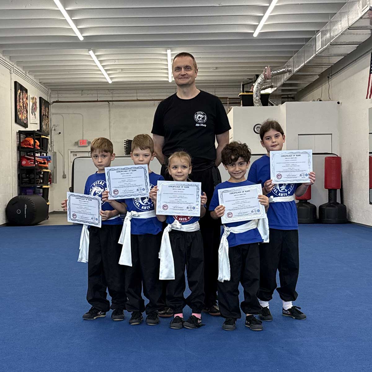 Belt test October 24, 2026: Arina Belugina, Isaac Espinales, Miron Belugin, David Semerenko, Milena Semerenko